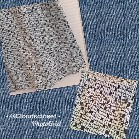 LILLY’S of BEVERLY HILLS Tennis SKIRT BLUES Check - Picture 2 of 7